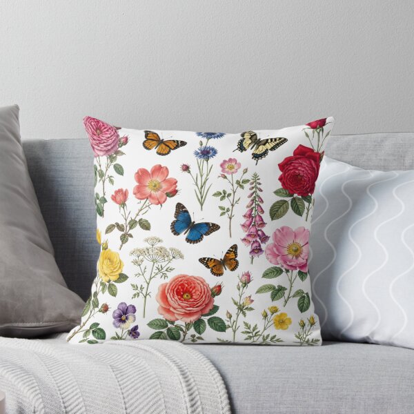 Item preview, Wildflower Bouquet with Butterflies designed and sold by VaneDesings.