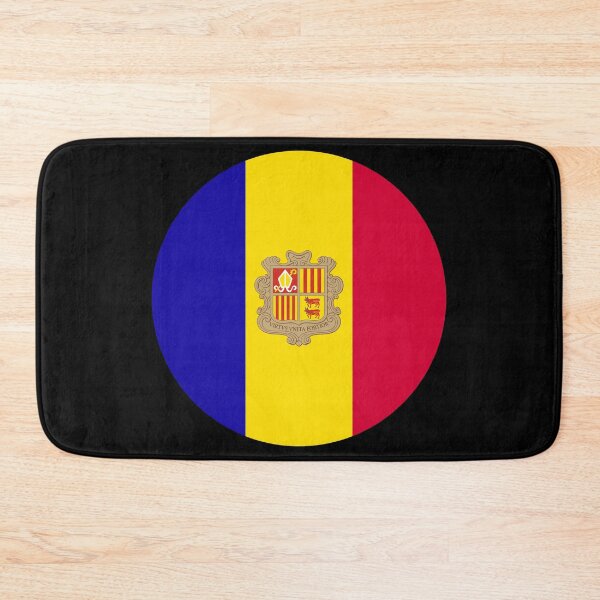 Item preview, Round Andorra Flag Icon | Circular Andorran Flag Button Element designed and sold by NTGUILTY.
