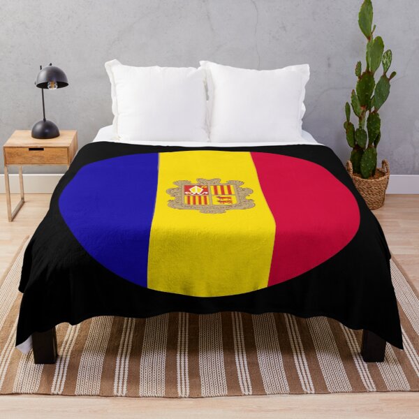 Item preview, Round Andorra Flag Icon | Circular Andorran Flag Button Element designed and sold by NTGUILTY.
