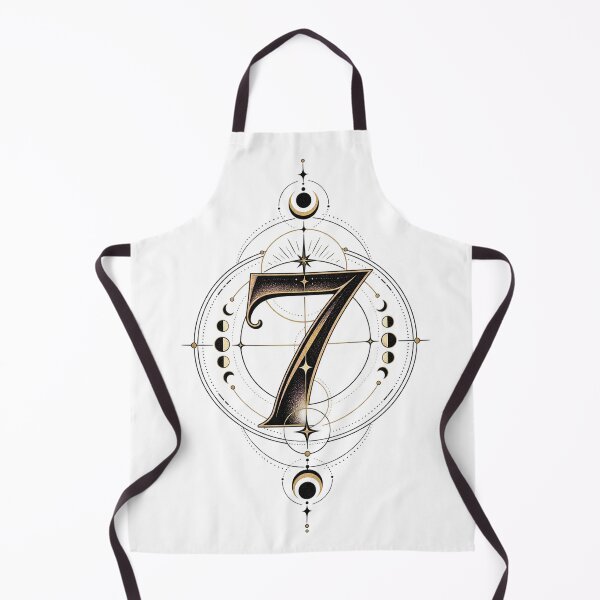 Item preview, Seven Balance Minimalist Spiritual Numerology Design designed and sold by NovaMoodCo.