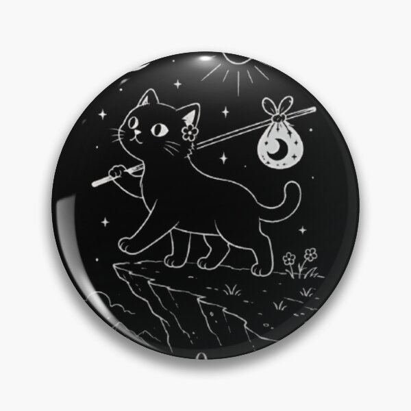 Item preview, tarot acarano 0 O Louco — gato viajante merch  designed and sold by Slame Graphic Studio.