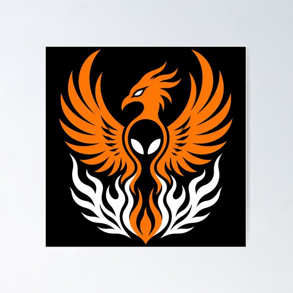 Item preview, Alien with Phoenix  designed and sold by Planetporridge.