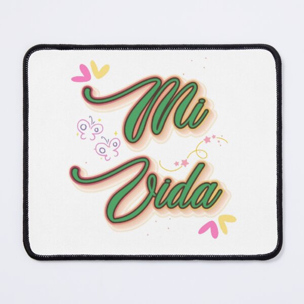 Item preview, Mi Vida Spanish Love Phrase Cute Butterflies Retro Aesthetic Design designed and sold by Miheerala.