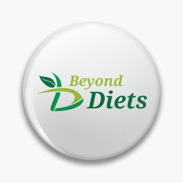 Item preview, Beyond Diets Healthy Leaf Monogram Logo designed and sold by mekriola.