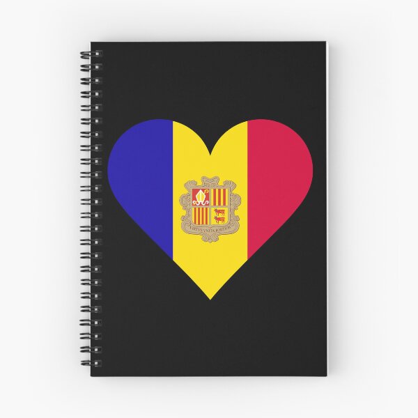 Item preview, Andorra Heart Flag Graphic | I Love Andorra Patriotic Symbol designed and sold by NTGUILTY.