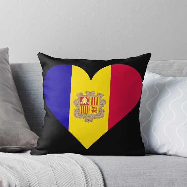 Item preview, Andorra Heart Flag Graphic | I Love Andorra Patriotic Symbol designed and sold by NTGUILTY.
