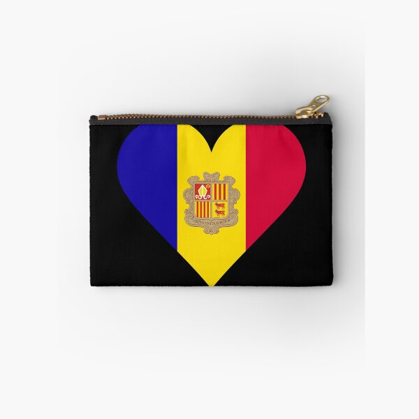 Item preview, Andorra Heart Flag Graphic | I Love Andorra Patriotic Symbol designed and sold by NTGUILTY.