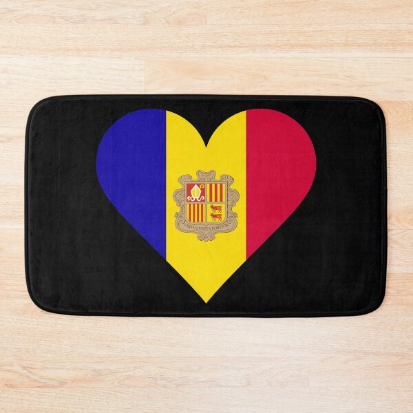 Item preview, Andorra Heart Flag Graphic | I Love Andorra Patriotic Symbol designed and sold by NTGUILTY.