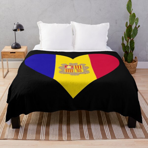 Item preview, Andorra Heart Flag Graphic | I Love Andorra Patriotic Symbol designed and sold by NTGUILTY.