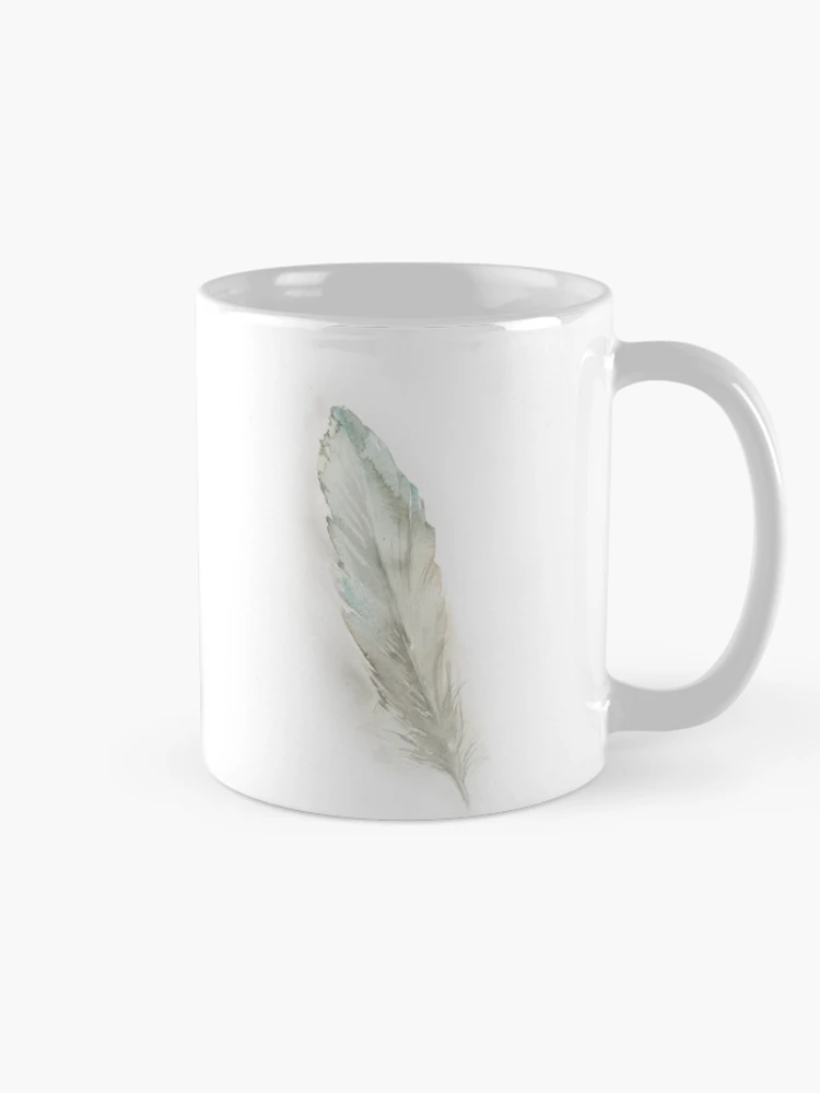 Thumbnail 3 of 6, Coffee Mug, Feather designed and sold by CanotStop.