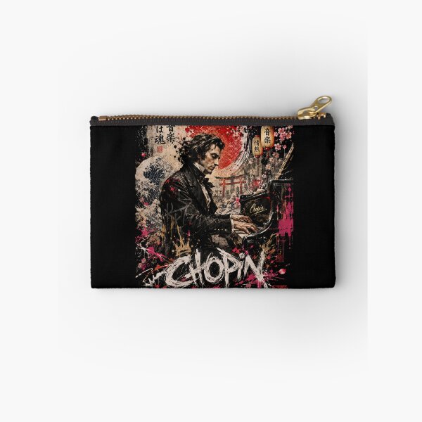 Item preview, Chopin Revolution of the Soul Japanese Art Music Poster designed and sold by Gaviani Design Studio.