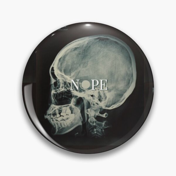 Item preview, Nope Skull Graphic designed and sold by Weavers92.