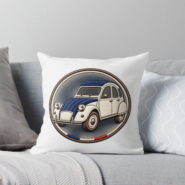 Item preview, Vintage French Car Embroidered Badge designed and sold by Globe Dolls.