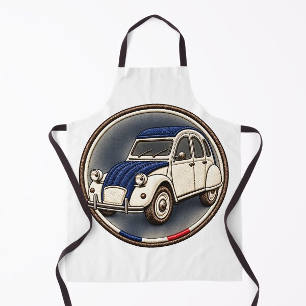 Item preview, Vintage French Car Embroidered Badge designed and sold by Globe Dolls.
