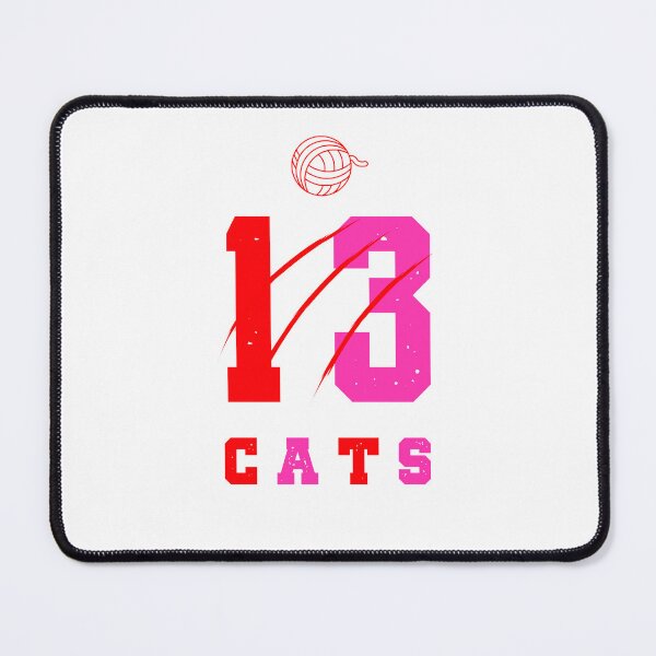 Item preview, 13 Cats Sports Jersey Style Cat Lover Design designed and sold by Laysa Kaline.