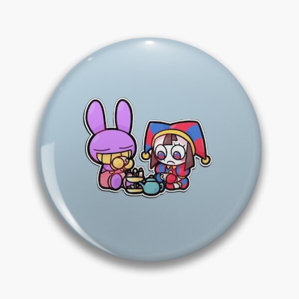 Item preview, Pomni And  Jax  - The Amazing Digital Circus  designed and sold by Jackson-sa.