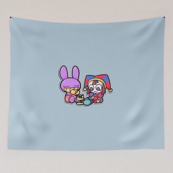 Item preview, Pomni And  Jax  - The Amazing Digital Circus  designed and sold by Jackson-sa.