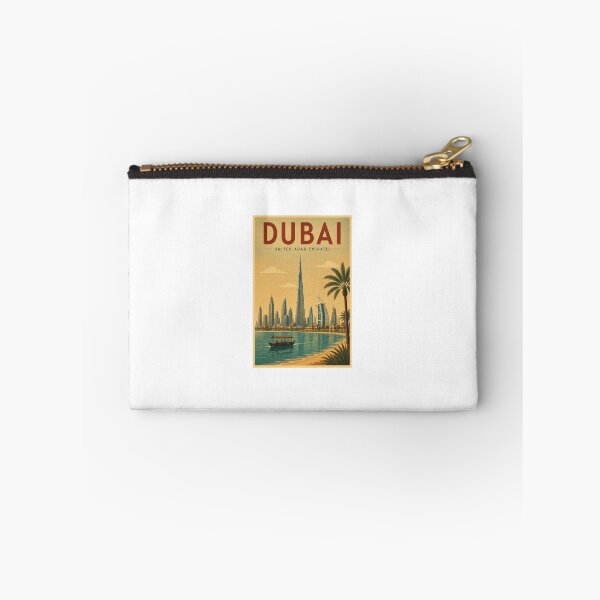 Item preview, Dubai Vintage – Burj Khalifa | Retro UAE Travel Poster designed and sold by Vintage city life.
