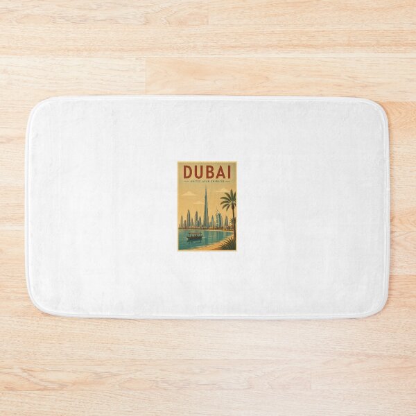 Item preview, Dubai Vintage – Burj Khalifa | Retro UAE Travel Poster designed and sold by Vintage city life.