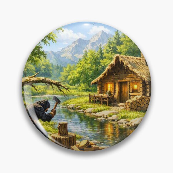 Item preview, Forestry work on a summer day designed and sold by Sigtrix.