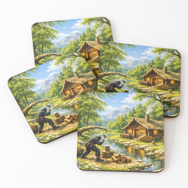 Item preview, Forestry work on a summer day designed and sold by Sigtrix.