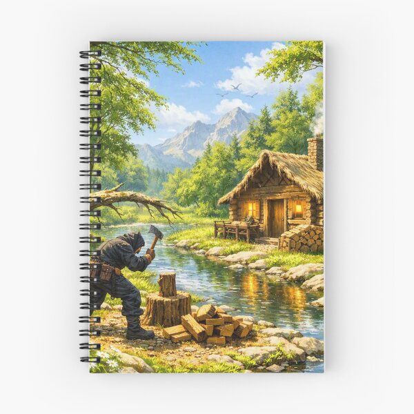 Item preview, Forestry work on a summer day designed and sold by Sigtrix.