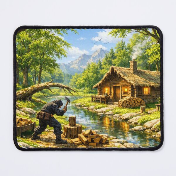Item preview, Forestry work on a summer day designed and sold by Sigtrix.