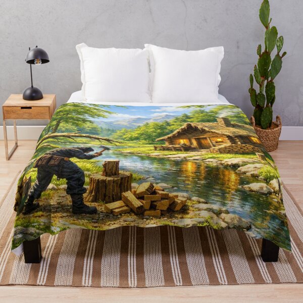 Item preview, Forestry work on a summer day designed and sold by Sigtrix.