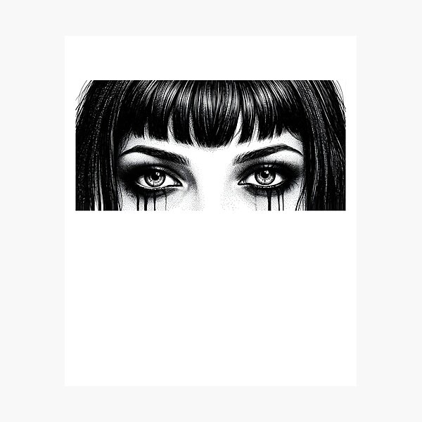 Item preview, Melancholic Goth Eyes designed and sold by OH-MY-GOTH.