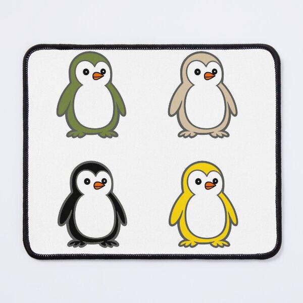 Item preview, Minimalist Penguin Quartet | Clean Vector Mascot Set designed and sold by Pippo-Penguin.