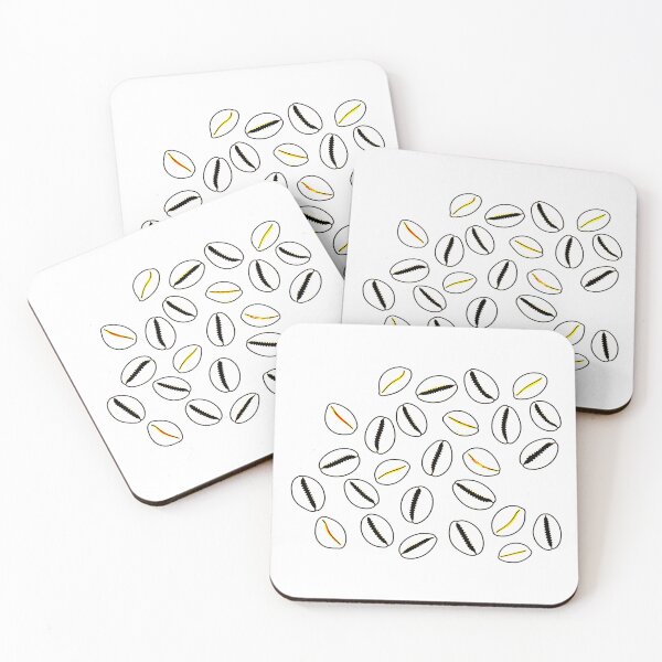 Item preview,  African Cowrie Shell Pattern – Traditional Shells & African Symbolism designed and sold by StudioAyinla.