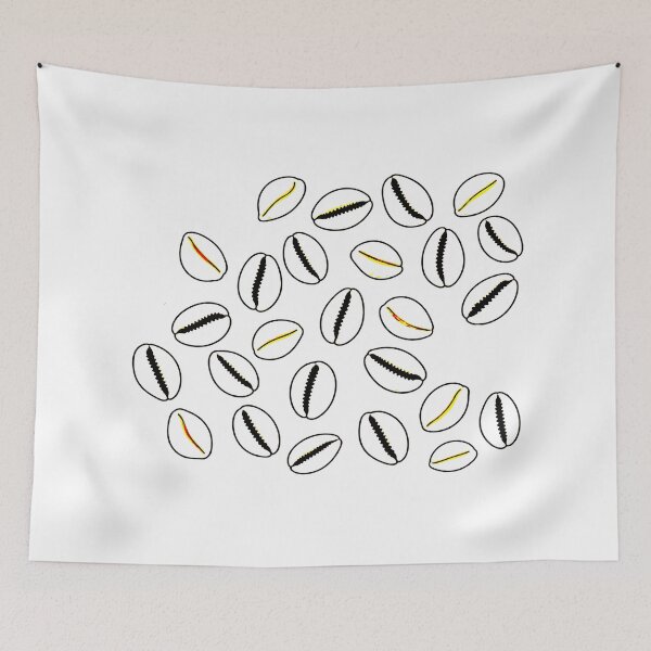 Item preview,  African Cowrie Shell Pattern – Traditional Shells & African Symbolism designed and sold by StudioAyinla.