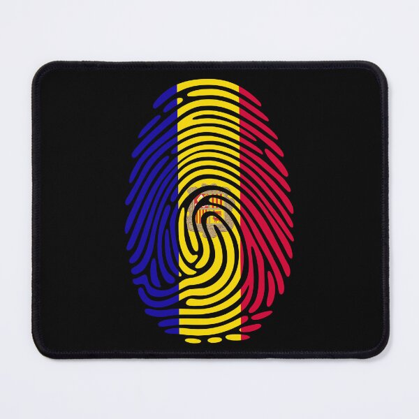 Item preview, Andorra Flag Fingerprint Identity | Andorran DNA Heritage Graphic designed and sold by NTGUILTY.