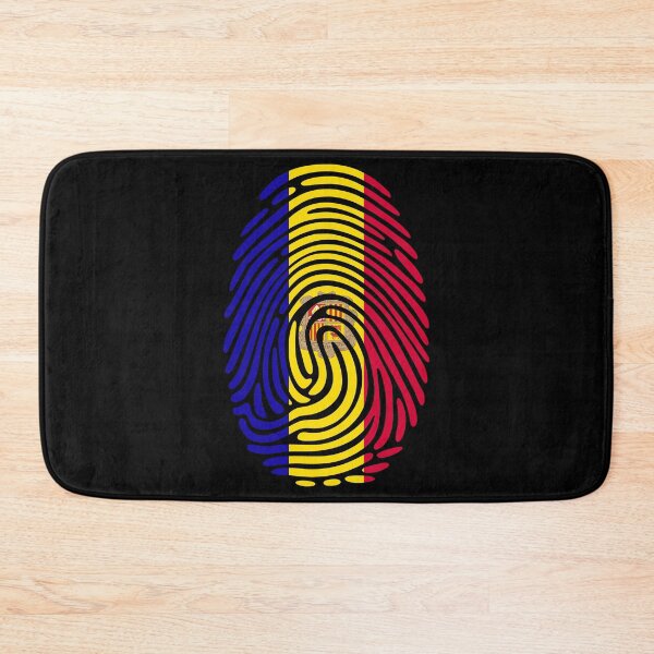 Item preview, Andorra Flag Fingerprint Identity | Andorran DNA Heritage Graphic designed and sold by NTGUILTY.