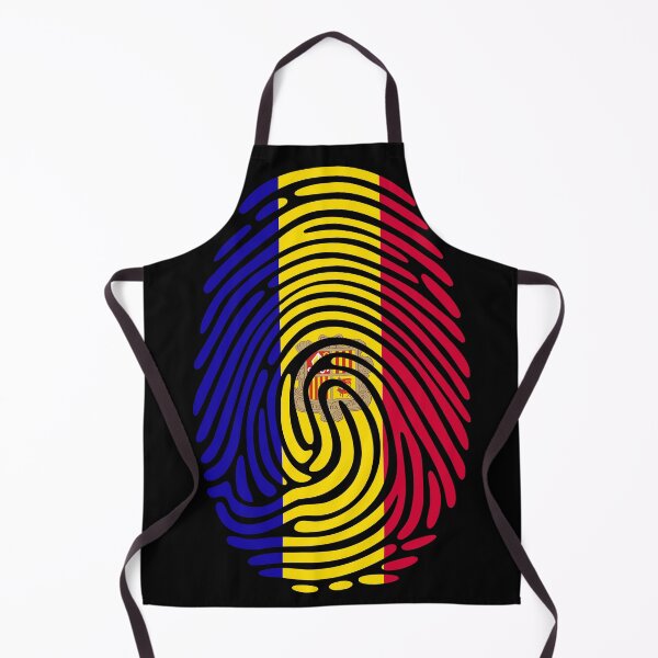 Item preview, Andorra Flag Fingerprint Identity | Andorran DNA Heritage Graphic designed and sold by NTGUILTY.