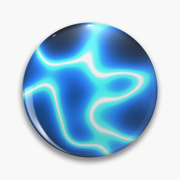 Item preview, Electric Blue Neon Wave Pattern designed and sold by Sybille-Yates.