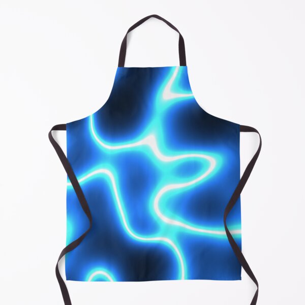 Item preview, Electric Blue Neon Wave Pattern designed and sold by Sybille-Yates.