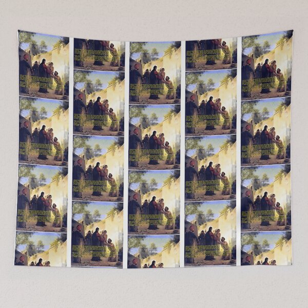 Item preview, Jesus Heals Blind Man Art designed and sold by aox-cc-3oy.