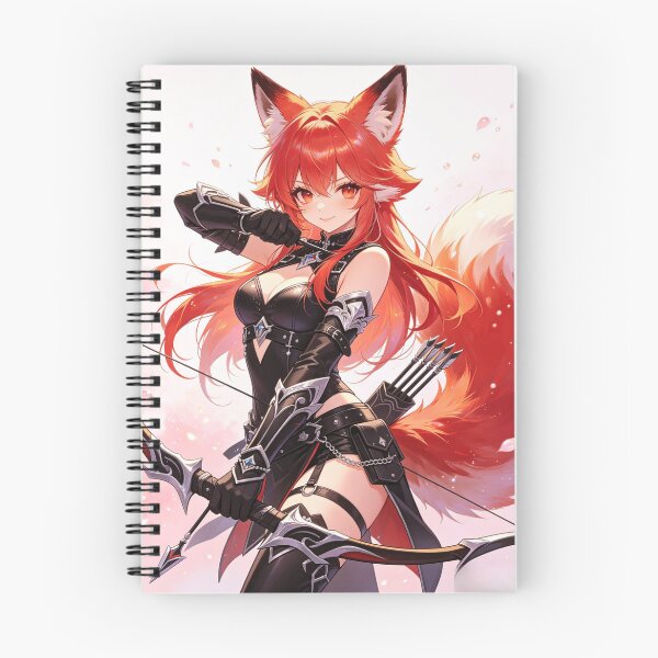Item preview, Crimson Fox Girl Warrior designed and sold by unboxedbyJuls.