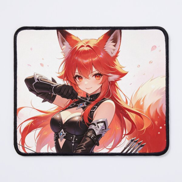 Item preview, Crimson Fox Girl Warrior designed and sold by unboxedbyJuls.