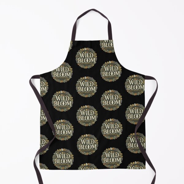 Item preview, Wild Bloom Wild Bees Wildflowers Vintage Botanical Crest designed and sold by Amr Darwish Graphic designer.