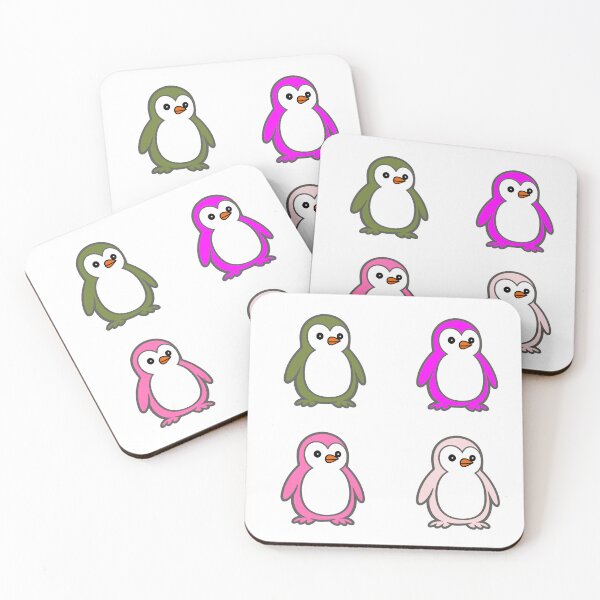 Item preview, Minimalist Penguin Quartet | Clean Vector Mascot Set designed and sold by Pippo-Penguin.