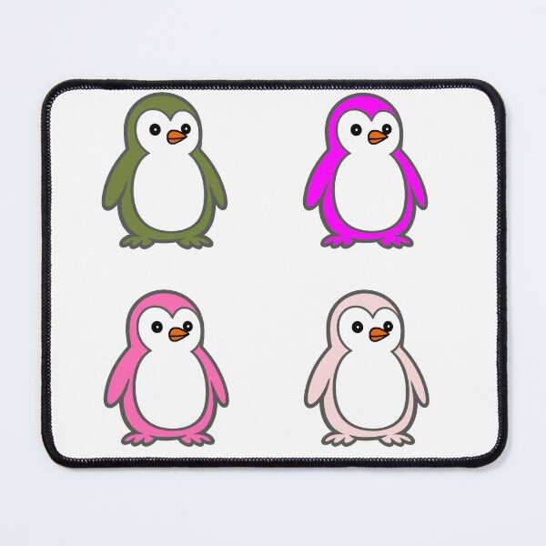 Item preview, Minimalist Penguin Quartet | Clean Vector Mascot Set designed and sold by Pippo-Penguin.
