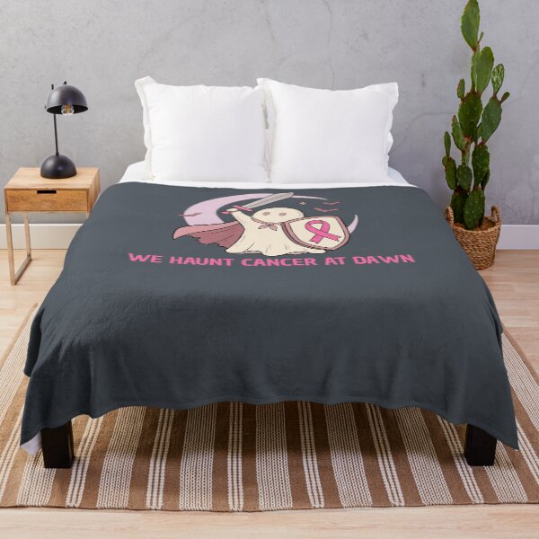 Item preview, We Haunt Cancer at Dawn Breast Cancer Halloween designed and sold by FreshVibe Prints.
