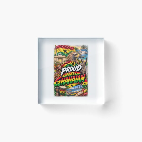 Item preview, Proud To Be Ghanaian | Ghana Culture & Heritage designed and sold by GlitchThreads.