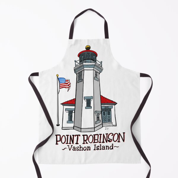 Item preview, Point Robinson Lighthouse Vashon Island WA 1885 Art designed and sold by Urban Muse And Sultry Hues.