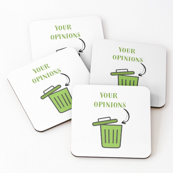 Item preview, Your Opinions In The Trash Can Funny Sarcastic Shirt designed and sold by Funnygiftsstudio .