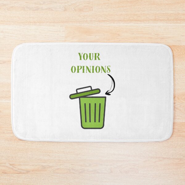Item preview, Your Opinions In The Trash Can Funny Sarcastic Shirt designed and sold by Funnygiftsstudio .
