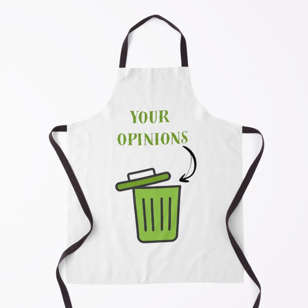 Item preview, Your Opinions In The Trash Can Funny Sarcastic Shirt designed and sold by MariaPCMaria.