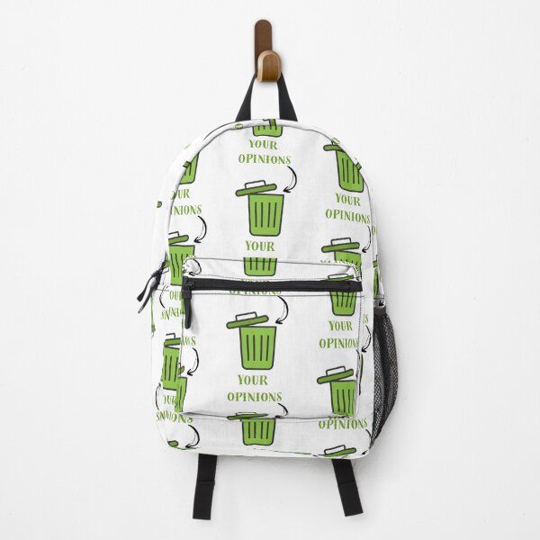 Item preview, Your Opinions In The Trash Can Funny Sarcastic Shirt designed and sold by MariaPCMaria.